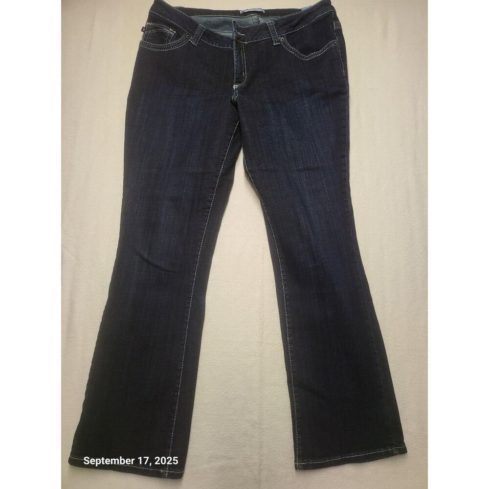 Lee Jeans Women's sz 16 Slender Secret Boot Cut Stretch Lower on the Waist 34x29